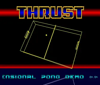 Three Dimensional Pong (1989) by Thrust