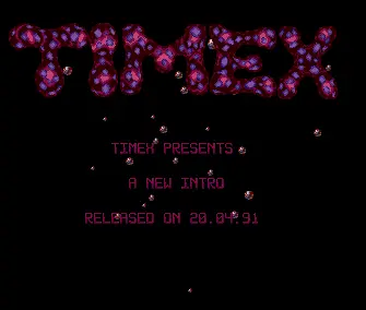 New Intro (1991) by Timex