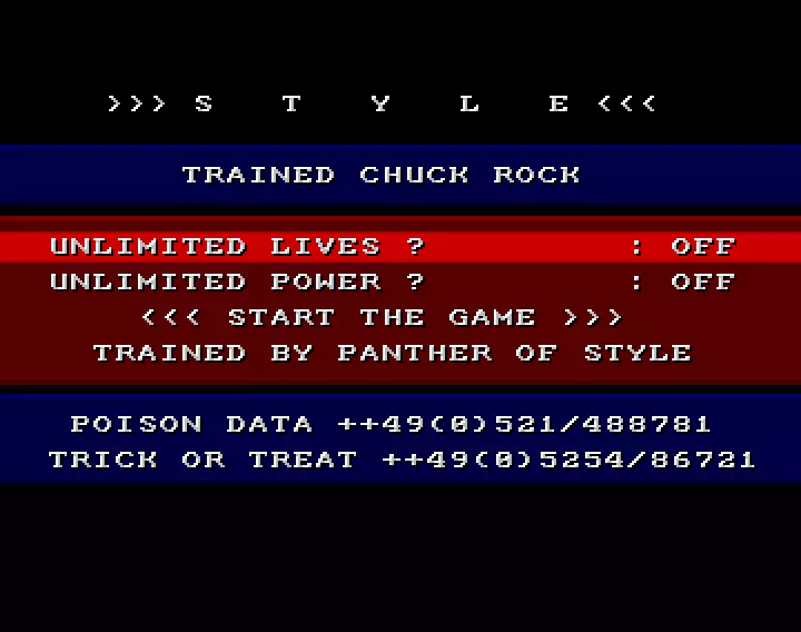 Chuck Rock (1991) by Style