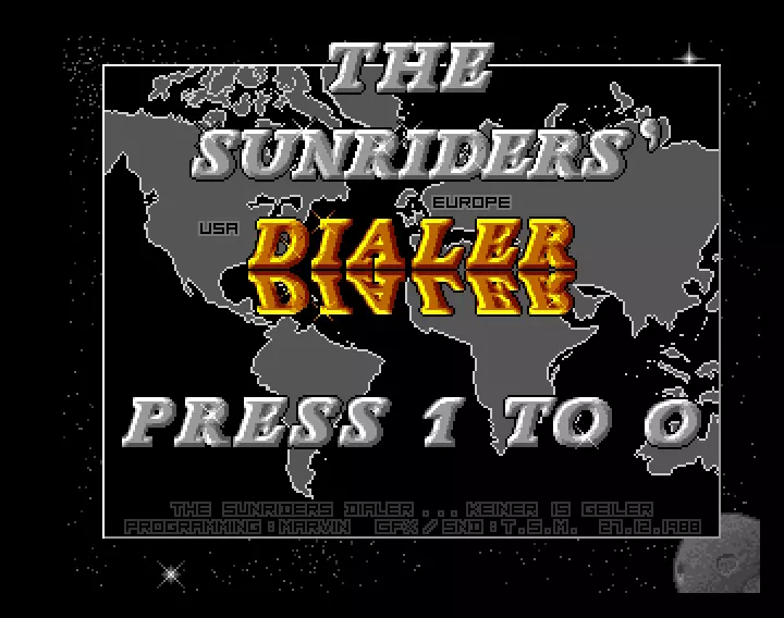 The Dialer (1988) by Sunriders
