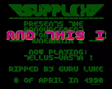 Tunemania 2 Announctro (1990) by Supplex