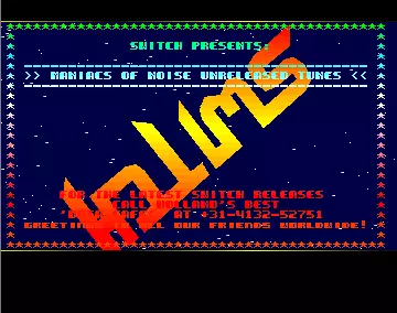 Maniacs of Noise Unreleased Tunes (1990) by Switch