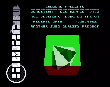 Condition Red Ripper v1.2 Intro (1992) by Subzero