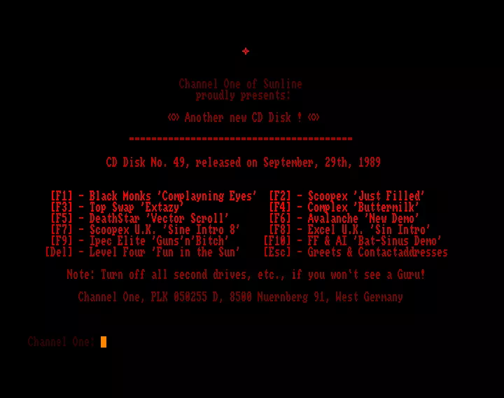 CD Disk 49 (1989) by Sunline