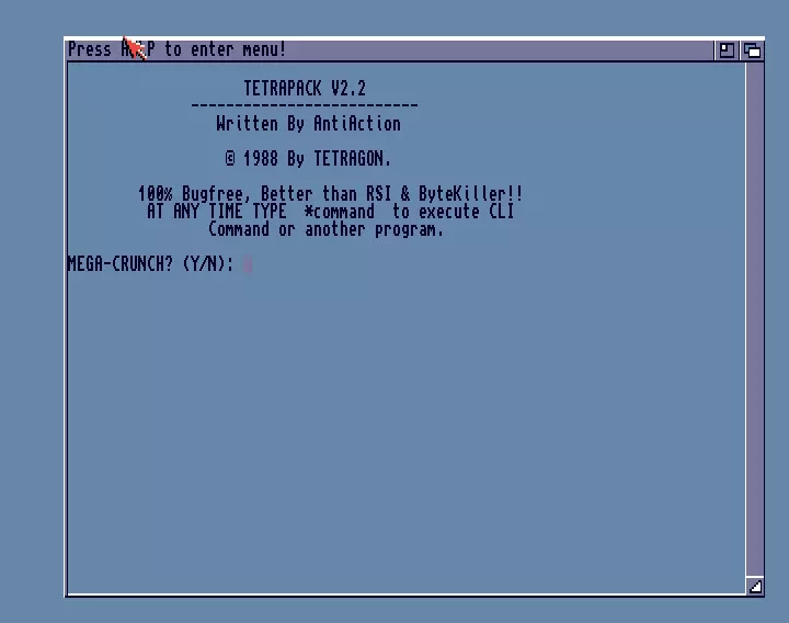 Tetrapack v2.2 (1987) by Tetragon