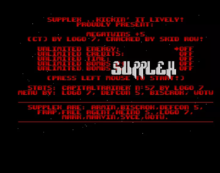 Megatwins +5 (1991) by Supplex