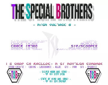 High Voltage 08 (1992) by The Special Brothers