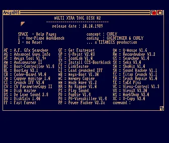 Multi Xtra Tool Disk 2 (1989) by Titanics