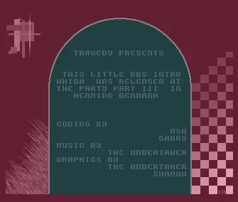 Metal Impact BBS Intro (1992) by Tragedy