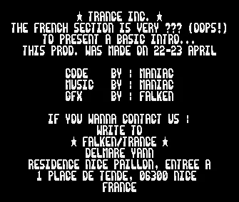 Basic Intro (1994) by Trance Inc