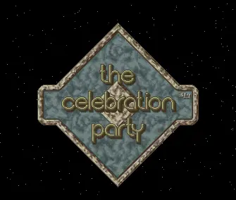 Celebration Party Invitation (1990) by Treacl