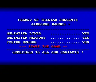 Airborne Ranger (1988) by Tristar
