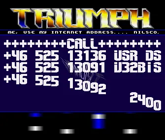 Interference BBS Intro (1991) by Triumph