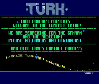 Contact Intro (1992) by Turk