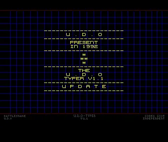 UDO Typer v1.1 Intro (1991) by UDO