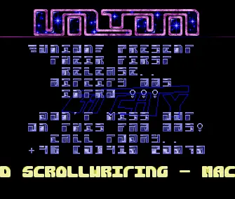 Bigcity BBS Intro (1991) by Union