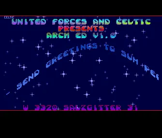 Arch Ed v1.0 Intro (1989) by United Forces