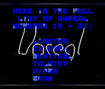 Mega Greetings (1992) by Unreal