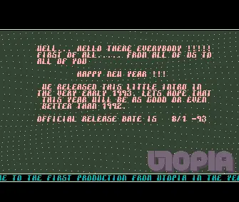 Happy New Year (1993) by Utopia