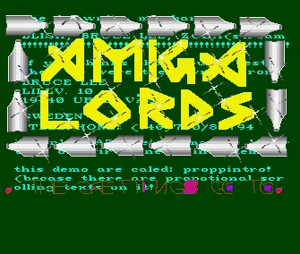 Amiga Lords Proppintro (1987) by unknown