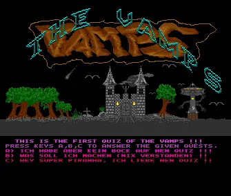 Quiz (1990) by Vamps