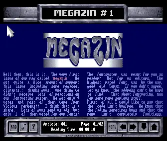 Megazin 01 (1993) by Vicious