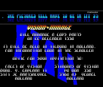 X-Mas Party Invitation Intro (1989) by Vision