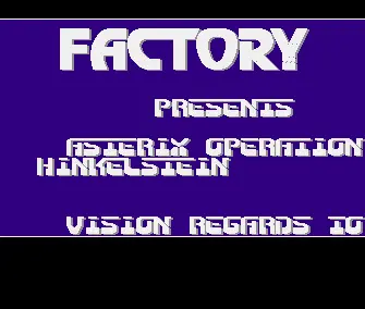 Asterix Operation Hinkelstein (1989) by Vision Factory