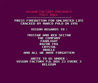 Fuzzball (1991) by Vision Factory