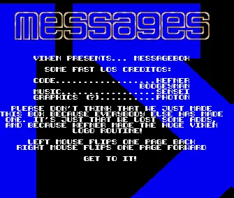 Messagebox 01 (1991) by Vixen