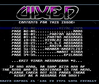 Messagebox 02 (1992) by Vixen