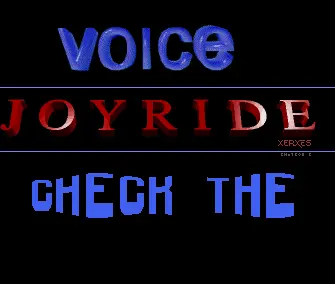 Joyride 2 (1993) by Voice