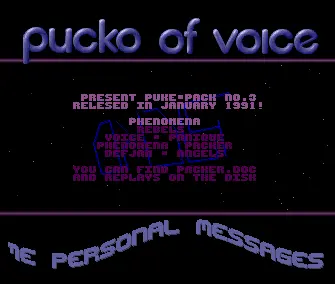 Puke Pack 03 (1990) by Voice