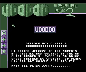 Message Box 02 (UK Chart 03) (1993) by Voodoo Design