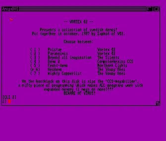 Swedish Demos (1987) by Vortex 42