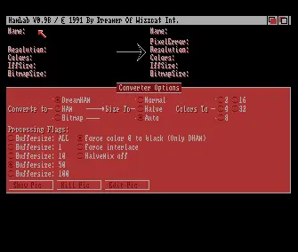 HamLab v0.98 (1991) by Wizzcat
