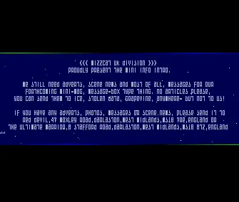 Mini Info Intro (1991) by Wizzcat