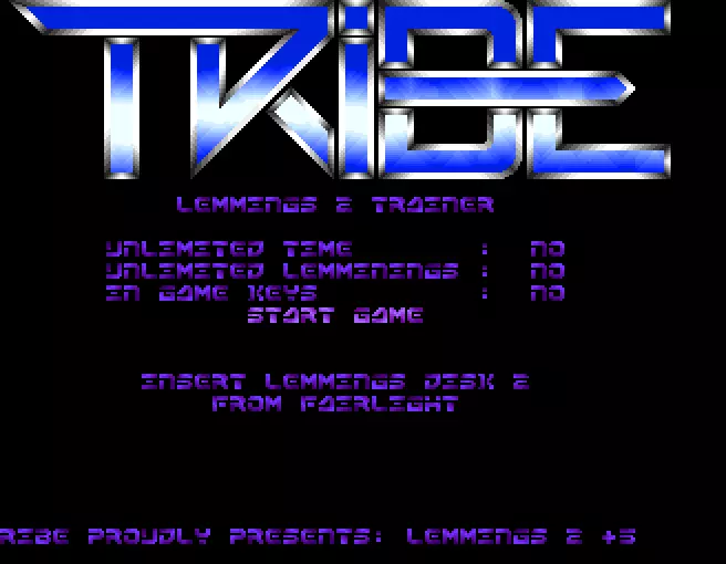 Lemmings 2 +5 (1993) by Tribe