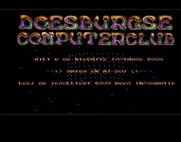 Doesburgse Computerclub Intro (1990) by unknown