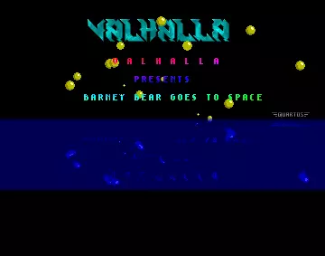 Barney Bear Goes to Space (1990) by Valhalla