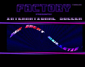 International Soccer (1988) by Vision Factory