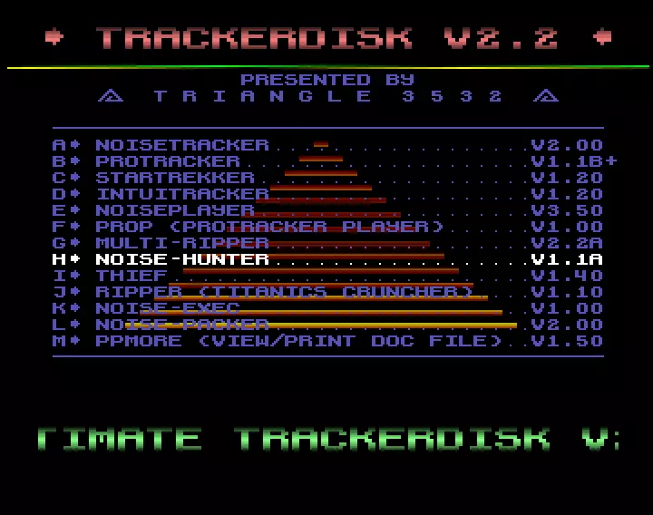 Trackerdisk v2.2 (1991) by Triangle 3532