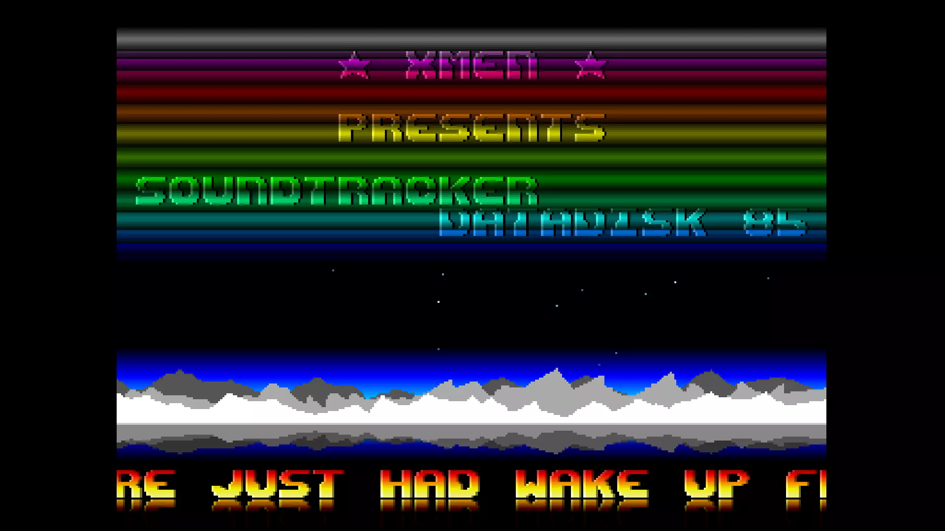 Soundtracker Datadisk 85 Intro (1990) by X-Men