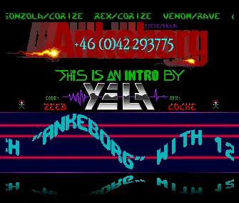 Ankeborg BBS Intro (1992) by Yela