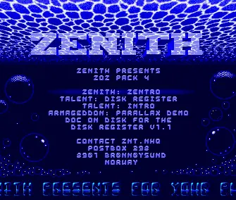Zoz Pack 4 (1991) by Zenith