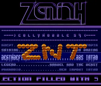 Collywobble 54 (1992) by Zenith