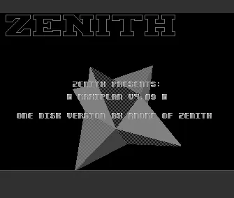 Maxiplan V4.09 (1992) by Zenith
