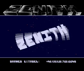 Damned Citadel BBS Intro (1991) by Zenith