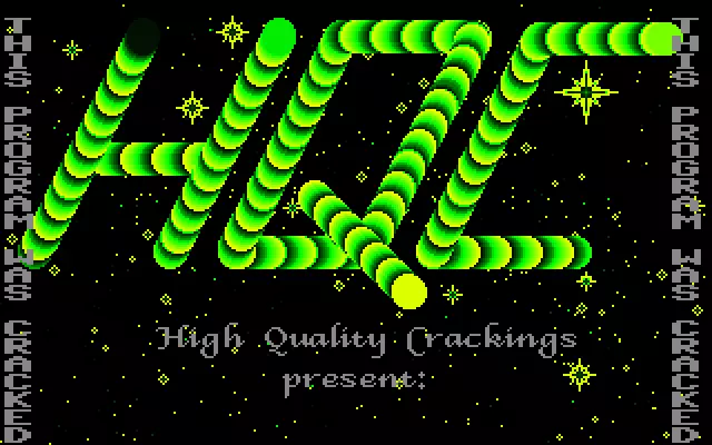 First Amiga Intro (1986) by High Quality Crackings