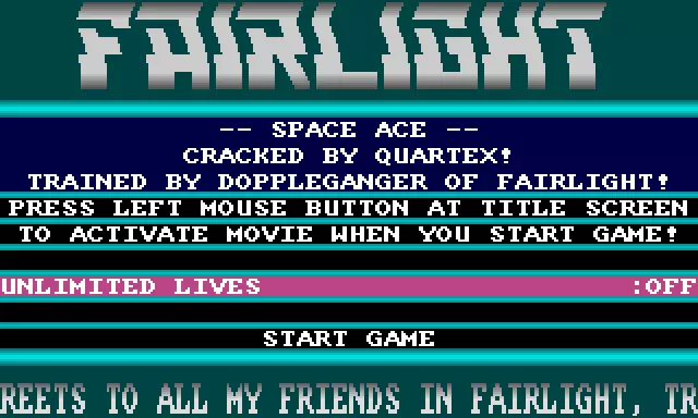 Space Ace +1 (1989) by Fairlight